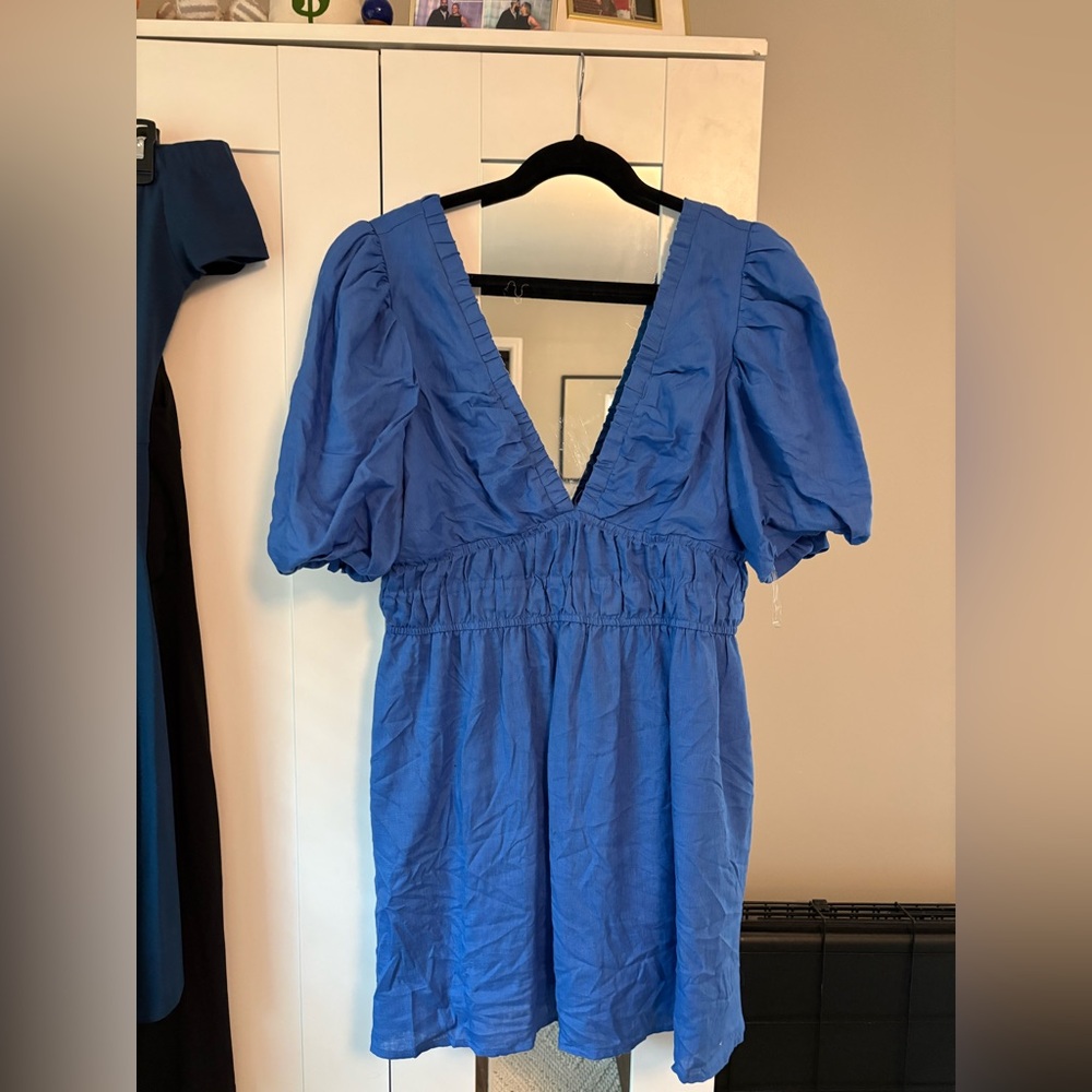 Showpo Blue Mini Dress